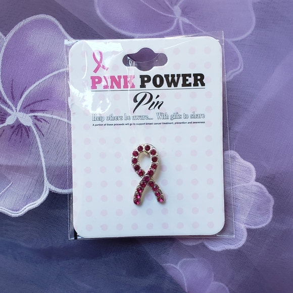 Personal Alarm & 2 Tac Pins Breast Cancer Awarness - Picture 2 of 4